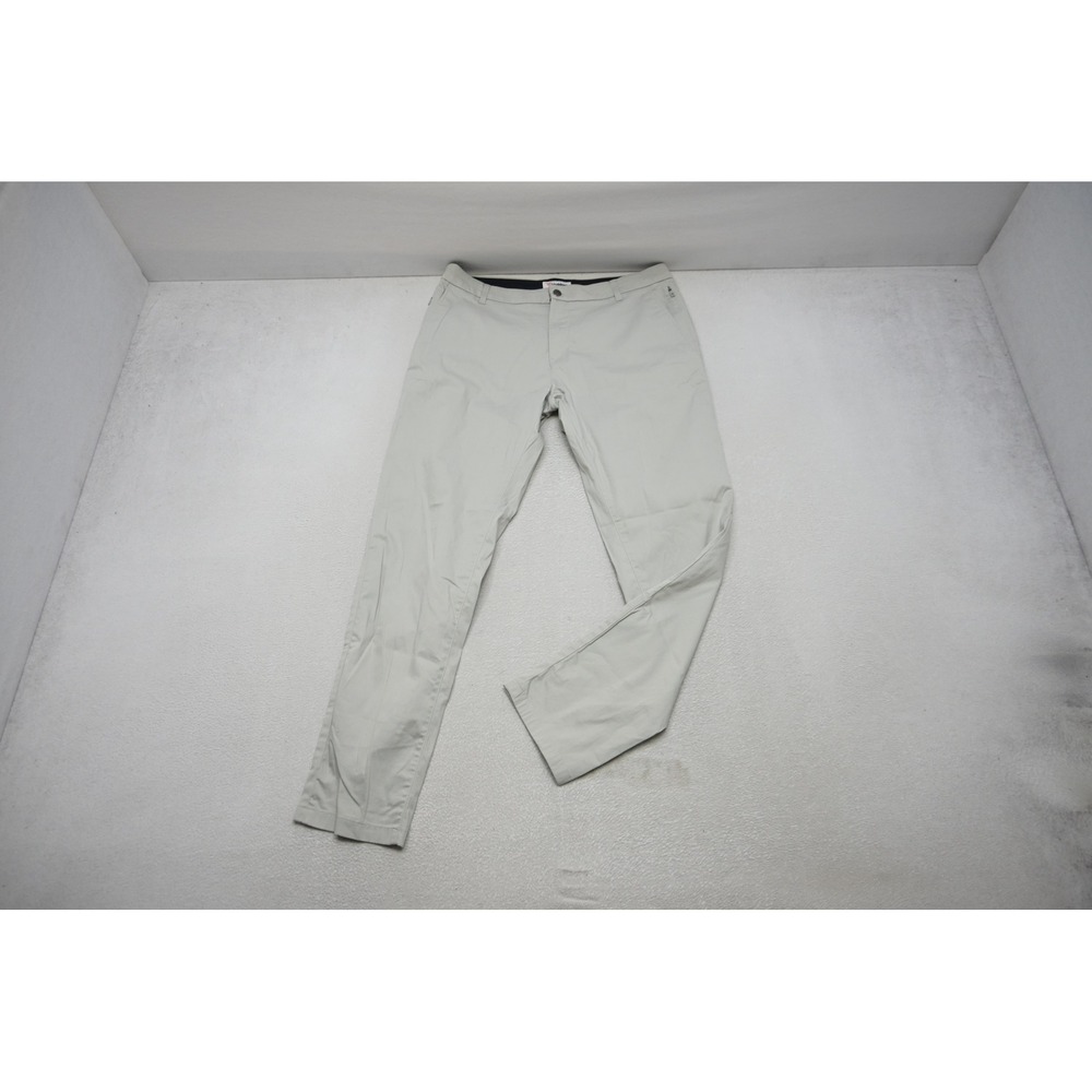 Birddogs Chino Pants Mens 36x32 Khaki Stone Stretch Performance Excellent